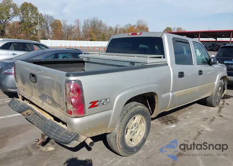 2005 Chevrolet Silverado 1500 Z71 from USA, damaged, VIN 2GCEK13TX51174441